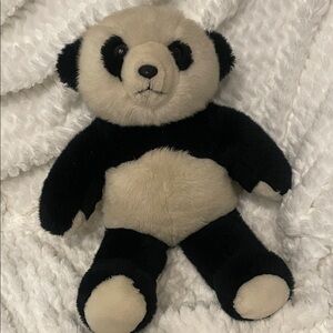 Adorable Black and White Panda Plush